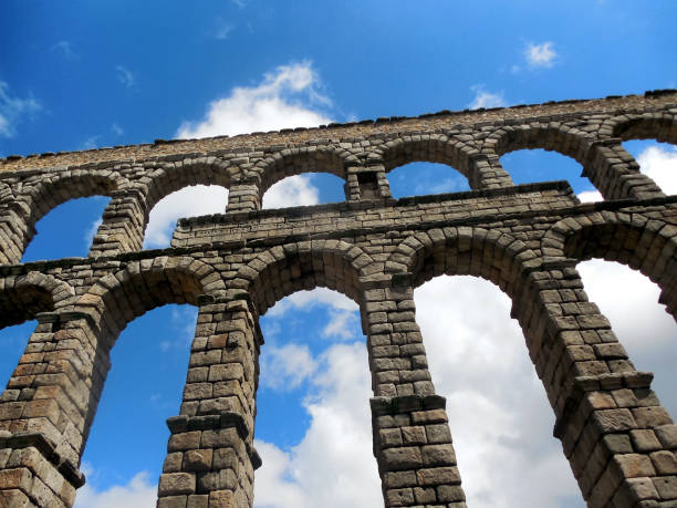 istock Aqueduct of Segovia, Spain 1149709184