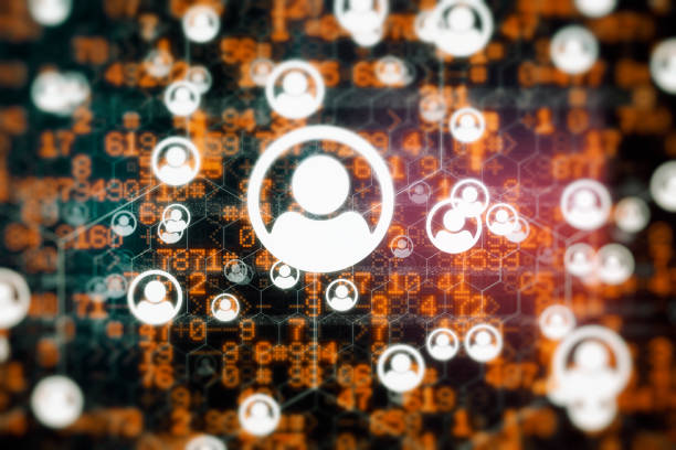 istock Social Network Connections icons on backgrounds 1149712290