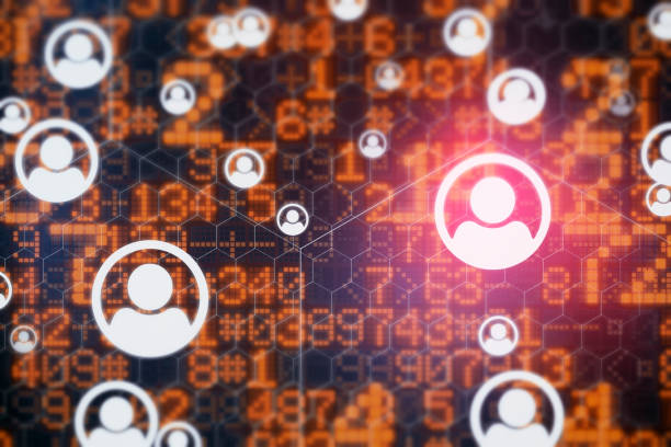 istock Social Network Connections icons on backgrounds 1149712349