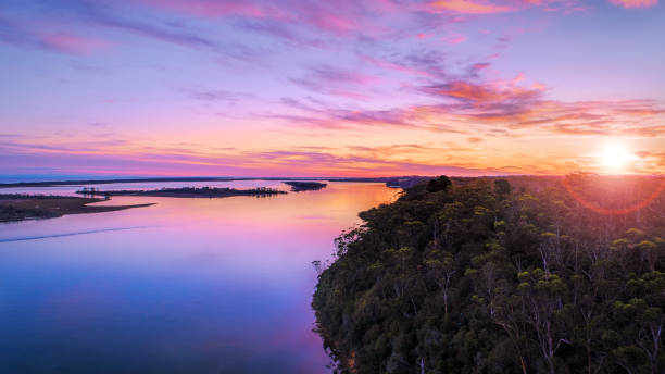 istock Kalimna Aerial at sunset 1149714999