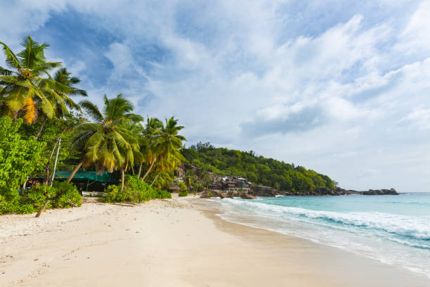 istock Takamaka Cove, Mahe, Seychelles 1149716407