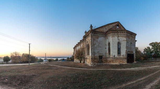 istock Abandoned church in Limanskoye, Ukraine 1149716417