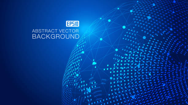 istock The map of the world is composed of dots and lines, representing the global network connection and international significance. 1149720126