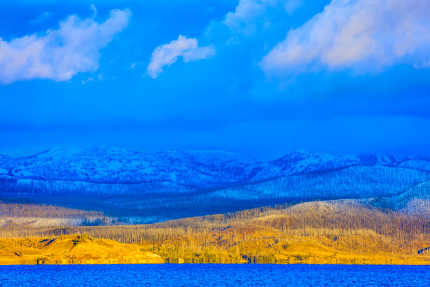 Yellowstone Lake in Yellowstone National Park