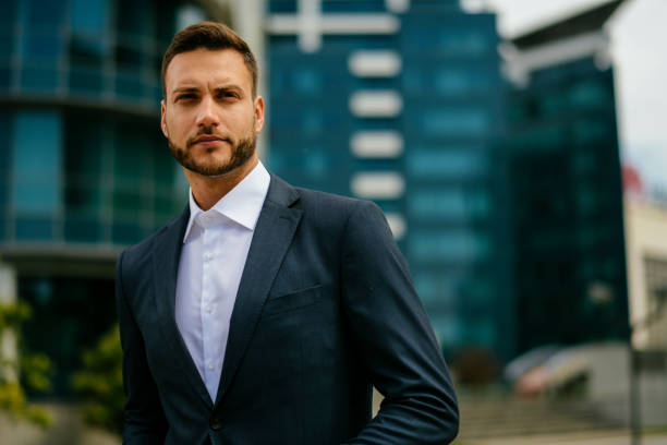 istock Handsome businessman outdoors 1149720638