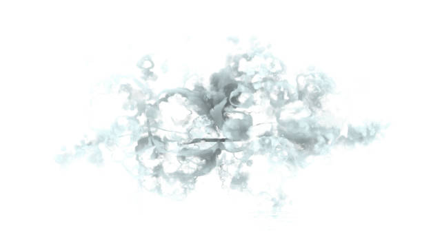 istock Abstract image of smoke look like watercolor on white background 3d render 1149722966
