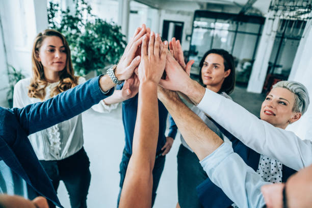 istock Business people reaching for their goals 1149725954
