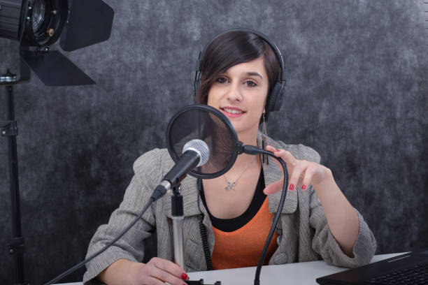 istock young woman working on the radio 1149730659