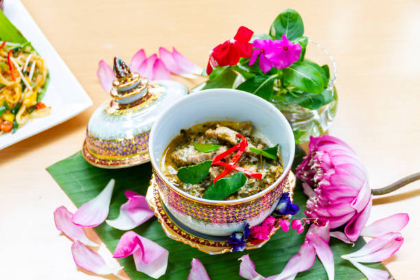 istock Spicy Pork with Garcinia Cowa Leaves 1149730696
