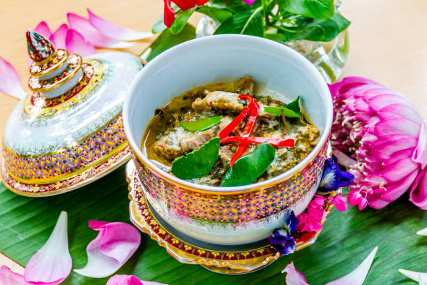 istock Spicy Pork with Garcinia Cowa Leaves 1149730733
