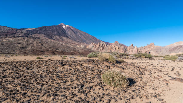 istock Desert plain at the foot of Teide volcano 1149731454