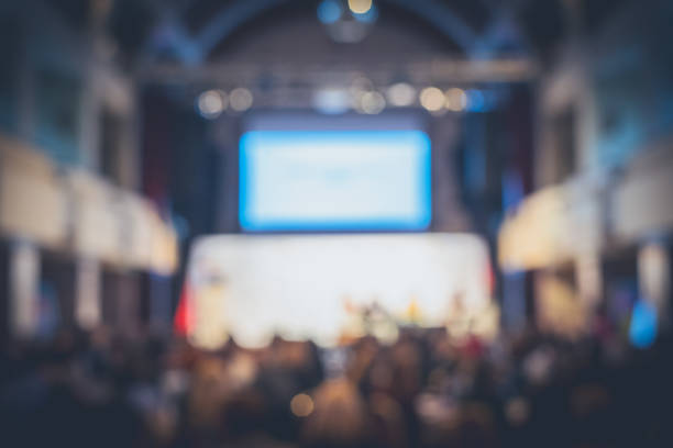 istock Business conference out of focus. 1149739405
