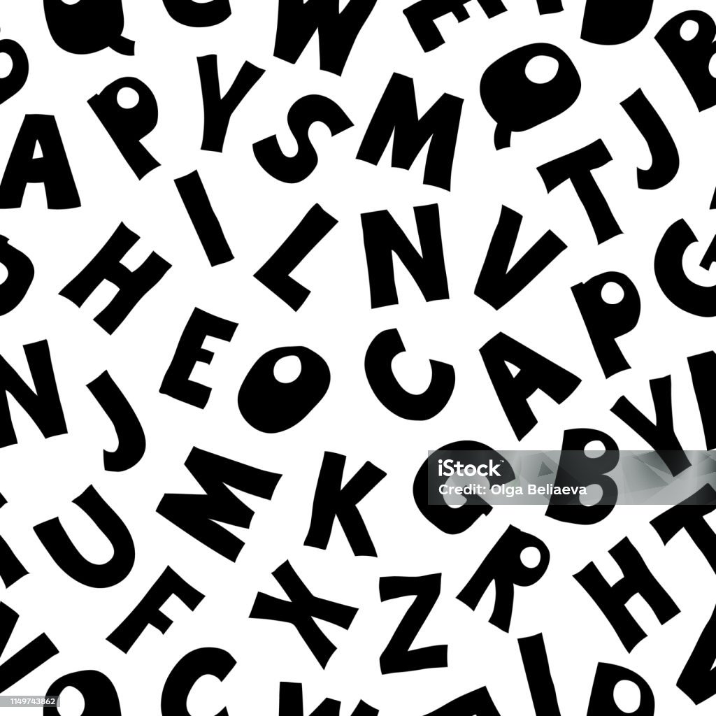 Black Powder Lettering Black Alphabet Letters Printable