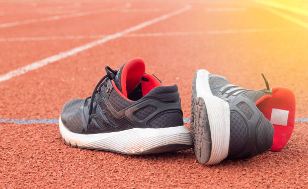 istock Shoes for running.Sport and running concept 1149744909