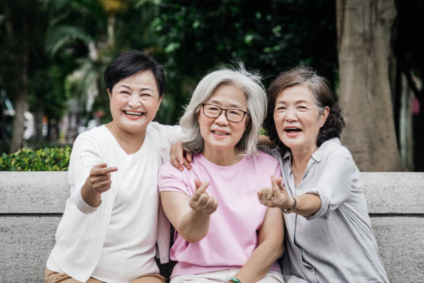 istock Portrait Of Three Elderly Taiwanese Friends 1149748087