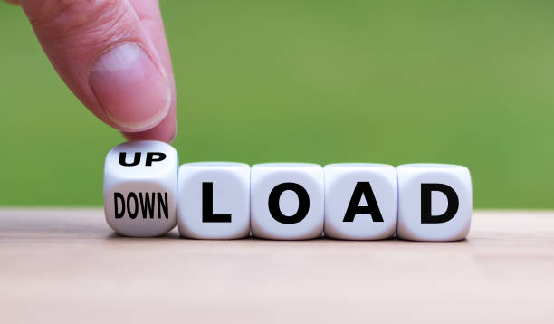 istock Hand turns a dice and changes the word 