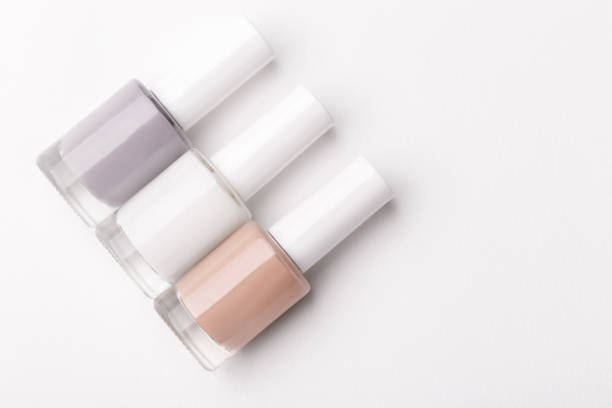 istock Nail polish three pastel colors 1149756416