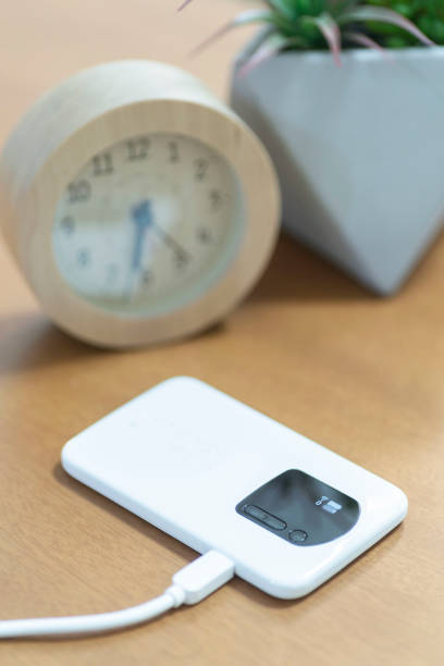 istock mobile wifi router placed on the table in the living room 1149761136