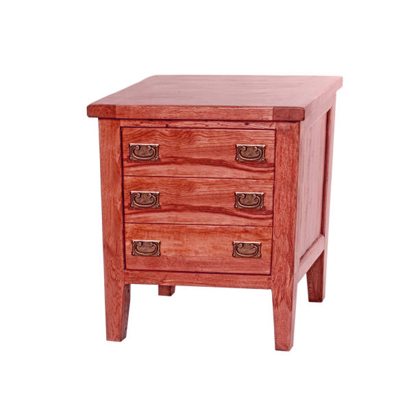 istock Bedside table made of wood 1149765322