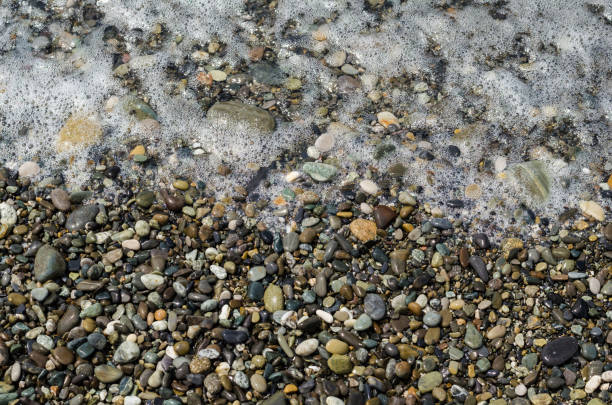 istock background of sea surf on the coast with small pebbles 1149765375