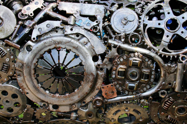 istock Scrap metal car parts 1149766721