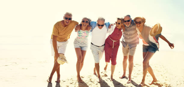 istock Friends are what really make the beach fun 1149767334