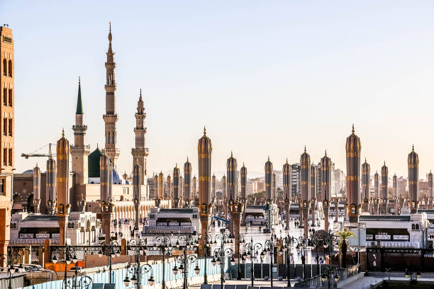 istock Al-Masjid an-Nabawi in Medina also called Prophet Muhammad Mosque (Roza-e-Rasool PBUH), Saudi Arabia 1149767407