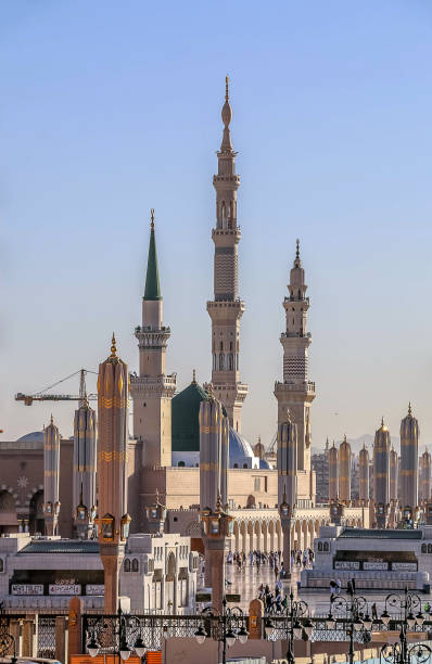 istock Al-Masjid an-Nabawi in Medina also called Prophet Muhammad Mosque (Roza-e-Rasool PBUH), Saudi Arabia 1149767415