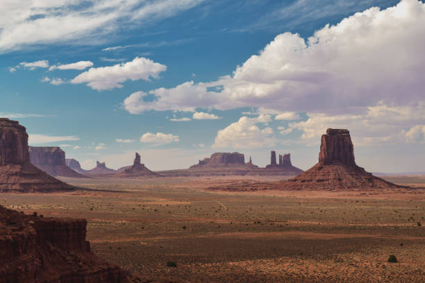 istock Cloudy sunset view landscape at Monument Valley, Arizona, USA 1149781475