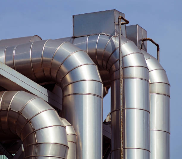 istock Pipeline of the power station 1149786379