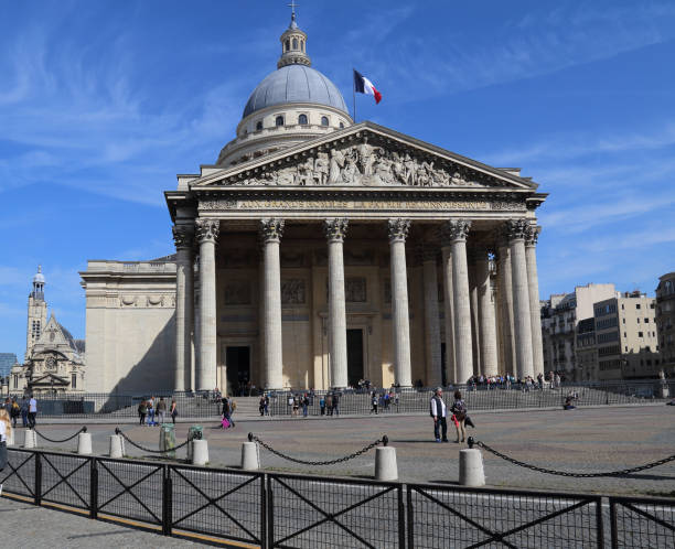 pantheon in paris, frankreich - pantheon paris paris france france europe stock-fotos und bilder