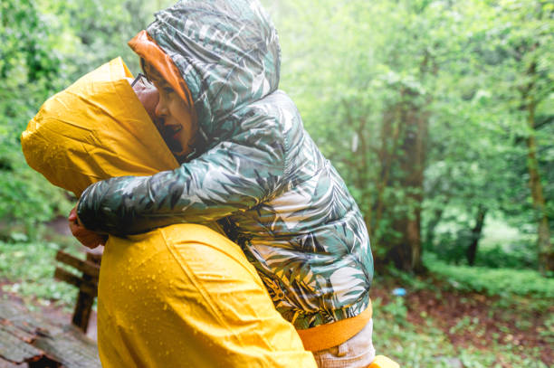 istock Having fun with my Dad in a rainy day 1149788917