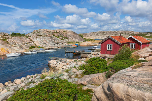 istock Idyll on the Swedish west coast by the bay 1149791377