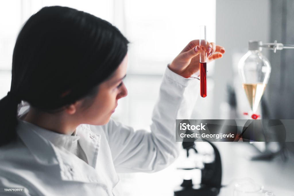 Laboratory Work Stock Photo - Download Image Now - Adult, Analyzing ...