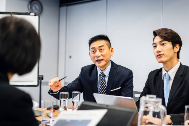 istock Asian business team having a meeting 1149794193