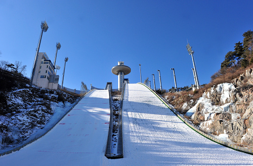 On January 20, 2019, Alpensia Ski Jumping Center, located in PyeongChang, Gangwon Province, South Korea and where the 2018 Winter Olympics Games were helded.