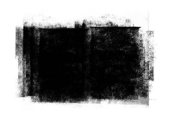 istock Black color graphic patches graphic brush strokes design effect element for background 1149815620