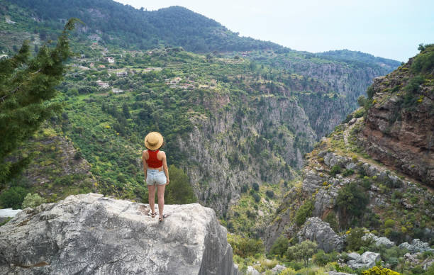 istock Traveler Looks at Landscape 1149829801
