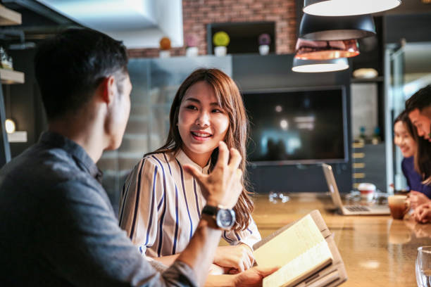 istock Coworker having meeting and discussion 1149835836
