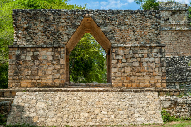 istock Maya Arch in the Ek Balam archaeological area 1149836845