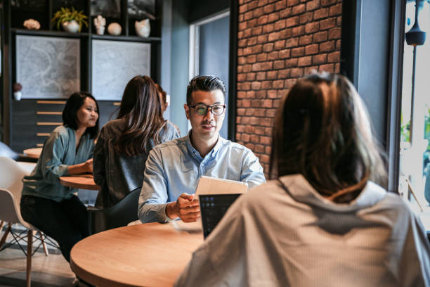 istock Group of coworker having meeting and discussion 1149838462