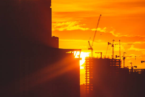 istock Building construction and industry planning. 1149846658