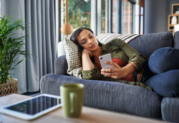 istock I'm just going to be a couch potato today 1149848067