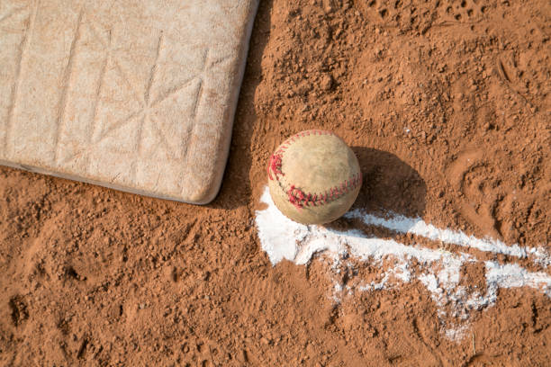 istock Corner of clay court 1149849392