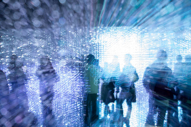 istock Crowd in the exhibition hall 1149852526