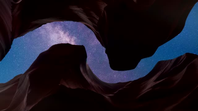 Epic Canyon and Milky Way Timelapse Series 4k