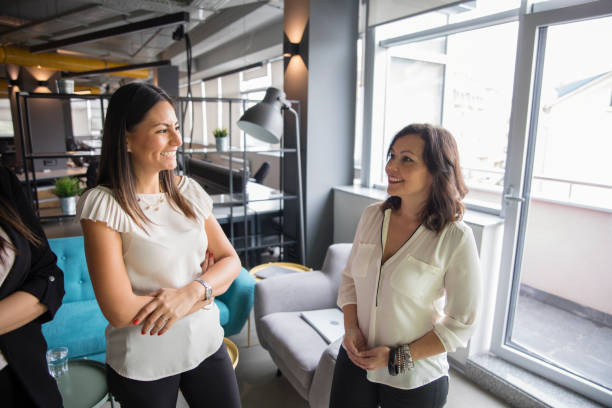 istock Group of women having informal conversation 1149875171