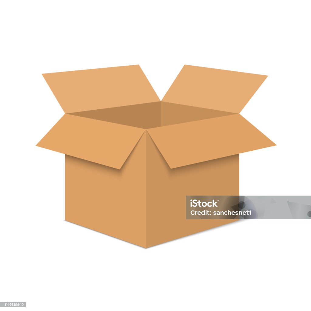 Offene Box Offene Box 3 Stock Vektor Art und mehr Bilder von Schachtel - Schachtel ...