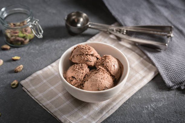istock Bowl of chocolate ice cream 1149882791