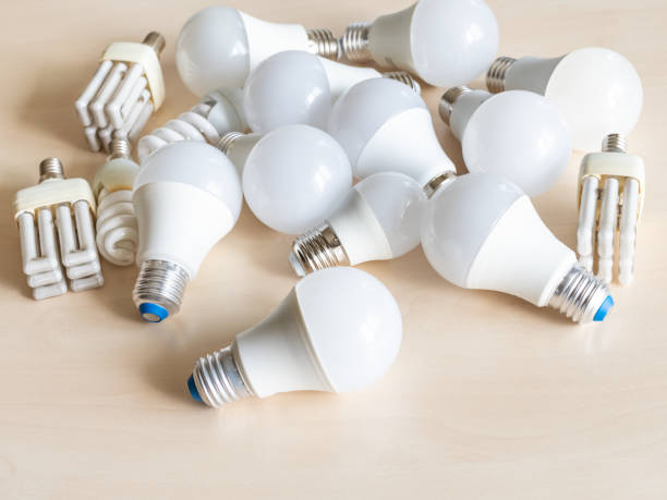 istock various LED bulb lights and energy-saving lamps 1149888360